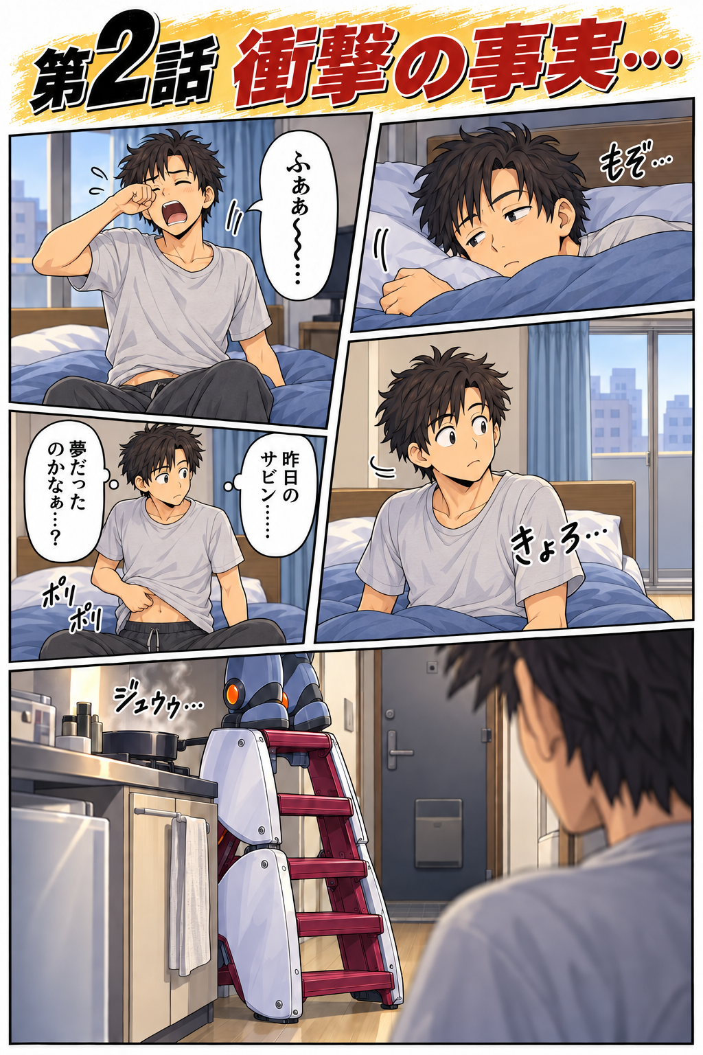 第2話「衝撃の事実…」 1ページ目