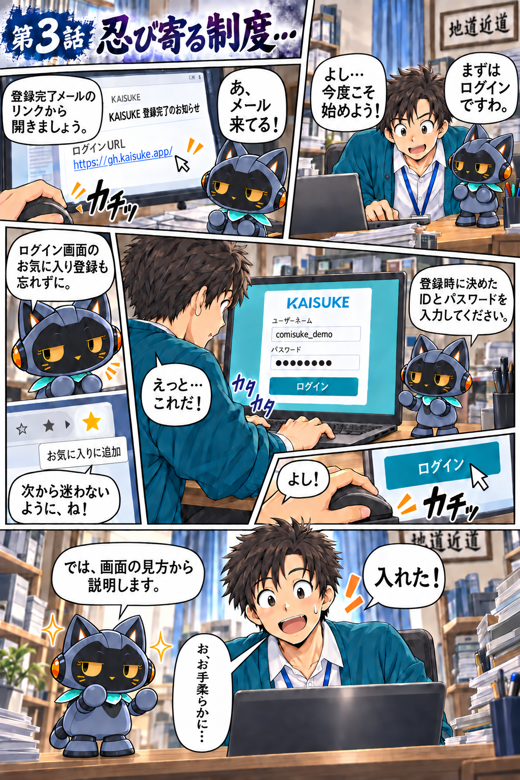 第3話「忍び寄る制度…」 1ページ目